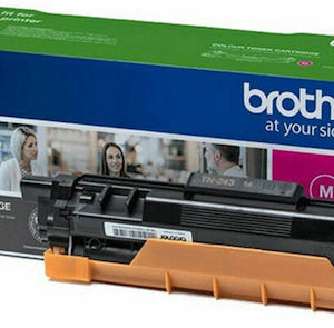 ORIGINAL Brother TN-243M Γνήσιο Toner Laser Εκτυπωτή Ματζέντα 1000 Σελίδων (TN-243M)