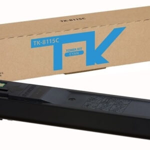 Kyocera TK-8115C Γνήσιο Toner Laser Εκτυπωτή Κυανό 6000 Σελίδων (1T02P3CNL0)(TK8115C)