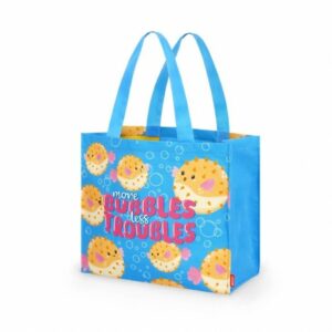 LEGAMI ΥΦΑΣΜΑΤΙΝΗ ΤΣΑΝΤΑ ΘΑΛΑΣΣΗΣ BEACH BAG PUFFERFISH 47x61,5cm BBAG0004