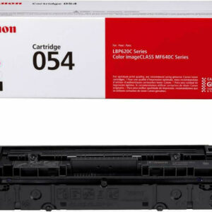 ORIGINAL Canon 054 Γνήσιο Toner Laser Εκτυπωτή Μαύρο 1500 Σελίδων (3024C002)