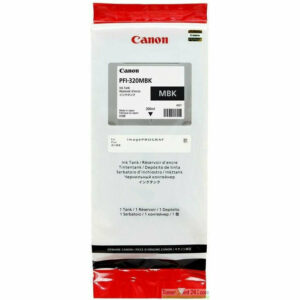 ORIGINAL Canon PFI-320 Γνήσιο Μελάνι Εκτυπωτή InkJet Matte Μαύρο (2889C001)