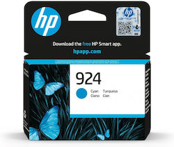 ORIGINAL HP 924 Cyan Ink Cartridge ‑ (4K0U3NE)