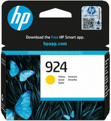 ORIGINAL HP 924 Yellow Ink Cartridge ‑ (4K0U5NE)