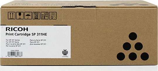 Ricoh SP311HC Γνήσιο Toner Laser Εκτυπωτή Μαύρο 3500 Σελίδων (407246)