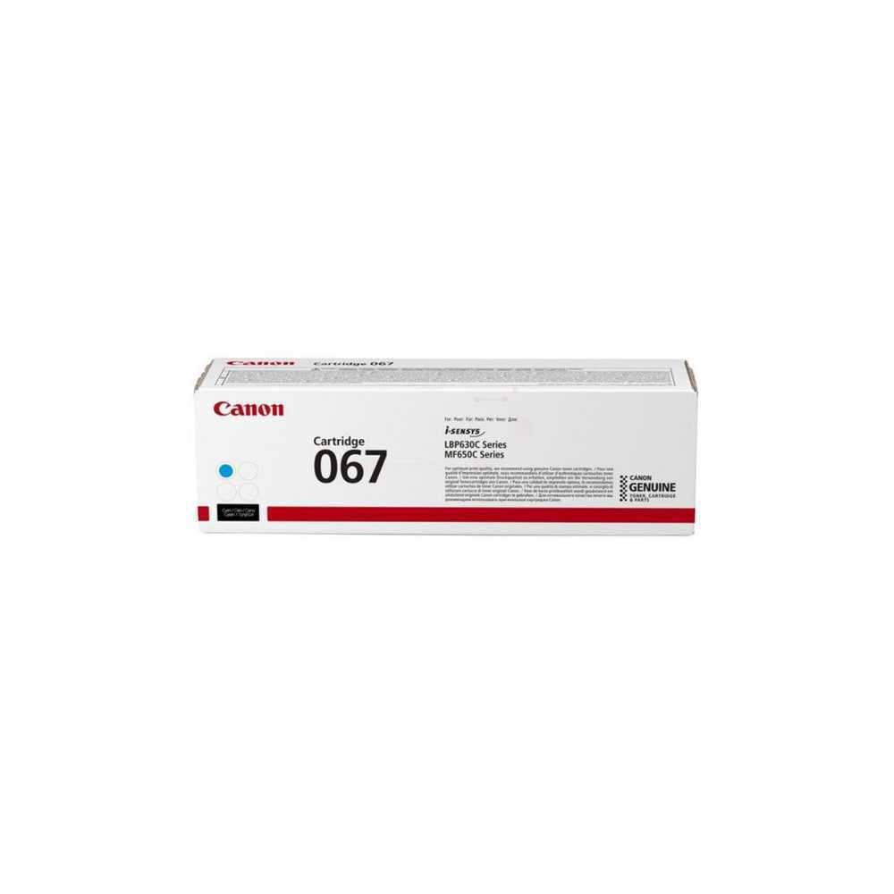 Canon 067 Γνήσιο Toner Laser Εκτυπωτή Κυανό 1250 Σελίδων (5101C002)