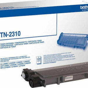ORIGINAL Brother TN-2310 Γνήσιο Toner Laser Εκτυπωτή Μαύρο 1200 Σελίδων (TN2310)