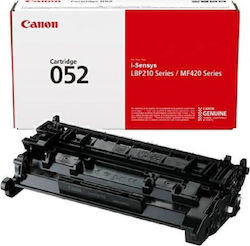Canon 052 Γνήσιο Toner Laser Εκτυπωτή Μαύρο 3100 Σελίδων 2199C002