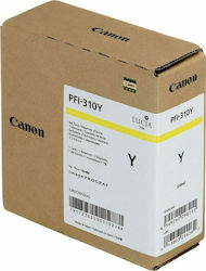 Canon Pigment Μελάνι Inkjet PFI-310 Yellow (2362C001) (CANPFI310Y)