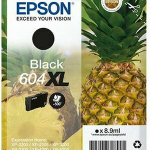Epson 604XL Γνήσιο Μελάνι Εκτυπωτή InkJet Μαύρο (C13T10H14010)