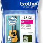 Brother LC421XLM Γνήσιο Μελάνι Εκτυπωτή InkJet Ματζέντα (LC-421XLM)