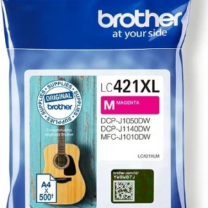 Brother LC421XLM Γνήσιο Μελάνι Εκτυπωτή InkJet Ματζέντα (LC-421XLM)