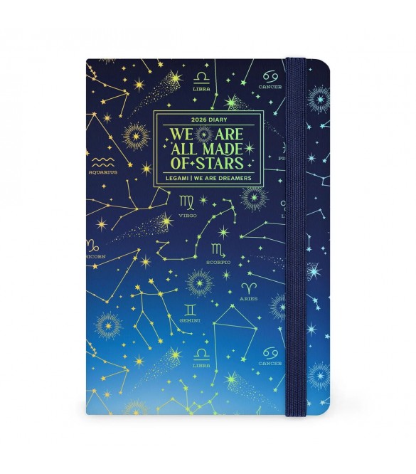 LEGAMI ΗΜΕΡΟΛΟΓΙΟ 2026 12 ΜΗΝΩΝ ΕΒΔΟΜΑΔΙΑΙΟ 12x18cm MEDIUM WEEKLY DIARY - STARS AG2612123