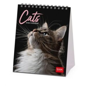 LEGAMI ΗΜΕΡΟΛΟΓΙΟ ΕΠΙΤΡΑΠΕΖΙΟ ΓΡΑΦΕΙΟΥ ΣΠΙΡΑΛ 2026 12x14.5cm DESK CALENDAR - CATS CAL260145