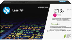 HP 213X Magenta HP W2133X Γνήσιο Toner Laser Εκτυπωτή  6000 Σελίδων