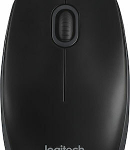 Logitech B100 Ενσύρματο Ποντίκι Μαύρο (910-003357)