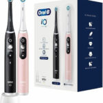 Oral-B iO Series 6 Ηλεκτρική Οδοντόβουρτσα με Χρονομετρητή και Αισθητήρα Πίεσης Black / Pink(4341B211IO)