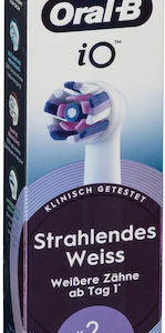 Oral-B iO Radiant White Ανταλλακτικές Κεφαλές για Ηλεκτρική Οδοντόβουρτσα 2τμχ( 8700216373210)