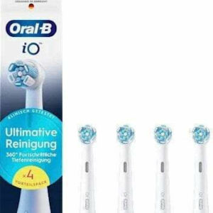 Oral-B Io Ultimate Cleaning Ανταλλακτικές Κεφαλές για Ηλεκτρική Οδοντόβουρτσα 4τμχ (5037786000)
