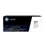 HP 658A Cyan Γνήσιο Toner Laser Εκτυπωτή Κυανό 6000 Σελίδων (W2001A)