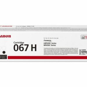 Canon 067H Γνήσιο Toner Laser Εκτυπωτή Μαύρο High Capacity 3130 Σελίδων 5106C002