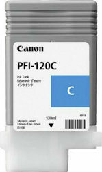 Canon PFI-120 Γνήσιο Μελάνι Εκτυπωτή InkJet Κυανό (2886C001)