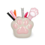 Μολυβοθήκη Legami από Κεραμικό Υλικό Desk Friends σε Γκρι χρώμα Kitty Γατακι  (PHS0008)