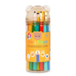 LEGAMIΞΥΛΟΜΠΟΓΙΕΣ ΚΑΙ ΞΥΣΤΡΑ SET 24 COLOURING PENCIL - TEDDY BEAR TDP0001
