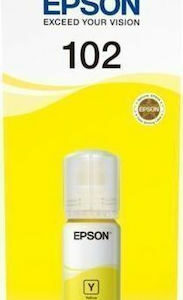 Epson 102 Γνήσιο Μελάνι Εκτυπωτή InkJet Κίτρινο (C13T03R440)