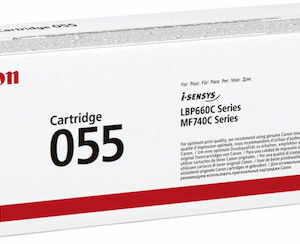 Canon 055 Γνήσιο Toner Laser Εκτυπωτή Ματζέντα High Yield 2100 Σελίδων 3014C002