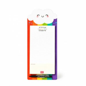 LEGAMI ΜΑΓΝΗΤΙΚΟ ΣΗΜΕΙΩΜΑΤΑΡΙΟ MAGNETIC NOTEPAD DON'T FORGET - RAINBOW (ΟΥΡΑΝΙΟ ΤΟΞΟ) MNP0077
