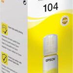 Epson 104 Γνήσιο Μελάνι Εκτυπωτή InkJet Κίτρινο (C13T00P440)