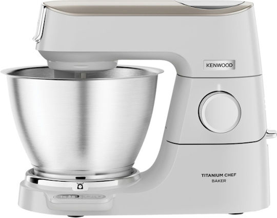 Kenwood Titanium Chef Baker Κουζινομηχανή 1200W με Ανοξείδωτο Κάδο 5lt