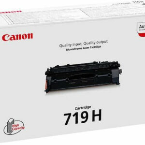 Canon 719H Γνήσιο Toner Laser Εκτυπωτή Μαύρο High Capacity 22000 Σελίδων 3480B002