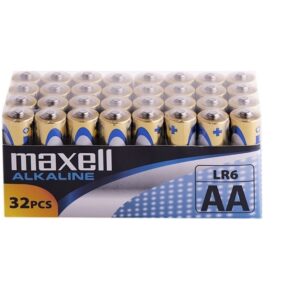 Αλκαλική Μπαταρία Maxell Alkaline LR6/AA Alkaline Battery 32τμχ (M49025AA) (MAX49025AA)