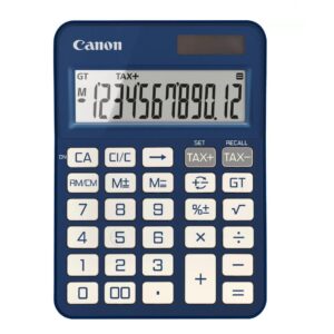 Αριθμομηχανή 12 Ψηφίων Canon KS-125KB-BL Royal Blue 6818C004AA
