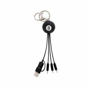 LEGAMI ΚΑΛΩΔΙΟ ΦΟΡΤΙΣΗΣ ΠΟΛΛΑΠΛΟ MULTIPLE CHARGING CABLE - 8 BALL (ΜΠΑΛΑ ΜΠΙΛΙΑΡΔΟΥ) UCC0012