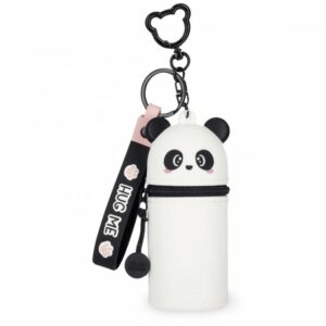 LEGAMI ΠΟΡΤΟΦΟΛΑΚΙ ΑΠΟ ΣΙΛΙΚΟΝΗ MINI KAWAII ΜΕ ΜΠΡΕΛΟΚ PANDA (ΠΑΝΤΑ) MKAW0001