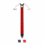 LEGAMI ΣΤΥΛΟ CLICK AND CLACK PEN ΜΕ ΔΥΟ ΧΡΩΜΑΤΑ LADY BUG (ΠΑΣΧΑΛΙΤΣΑ) CLICK0030