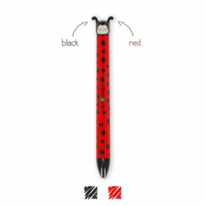LEGAMI ΣΤΥΛΟ CLICK AND CLACK PEN ΜΕ ΔΥΟ ΧΡΩΜΑΤΑ LADY BUG (ΠΑΣΧΑΛΙΤΣΑ) CLICK0030