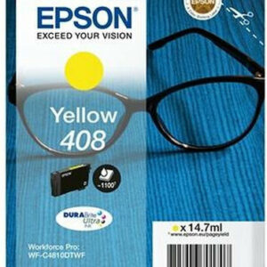 Epson 408 Γνήσιο Μελάνι Εκτυπωτή InkJet Κίτρινο (C13T09J44010)