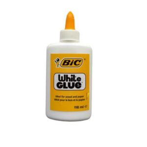 BIC Υγρή Κόλλα White Glue για Χαρτί 118ml