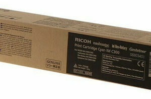 Ricoh IM C300 Γνήσιο Toner Laser Εκτυπωτή Κυανό 6000 Σελίδων 842383 842602