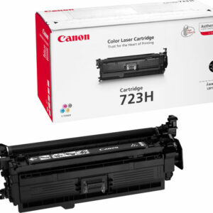 Canon 723 H Γνήσιο Toner Laser Εκτυπωτή Μαύρο High Capacity 10000 Σελίδων 2645B003 2645B002