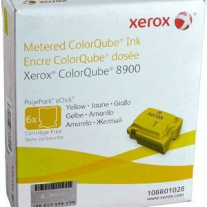 Xerox ColorQube 8900 Γνήσιο Μελάνι Εκτυπωτή InkJet Κίτρινο (108R01028)
